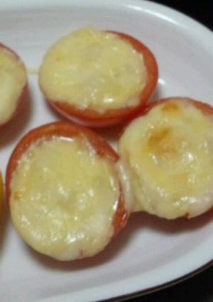 トマトチーズ焼き-レシピのメイン写真