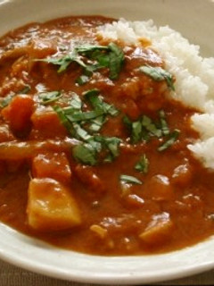 いつものカレーにひと工夫 トマトカレー-レシピのメイン写真