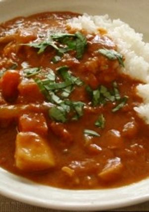 いつものカレーにひと工夫 トマトカレー-レシピのメイン写真