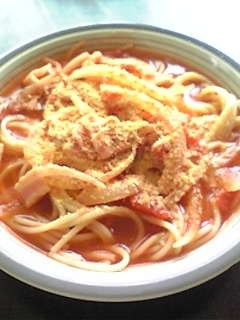 適当簡単トマトスープパスタ-レシピのメイン写真