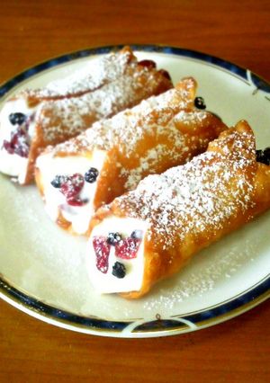 カルピスクリームでカンノーリ風♪-レシピのメイン写真