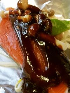 生鮭のホイル焼き@甘味噌-レシピのメイン写真