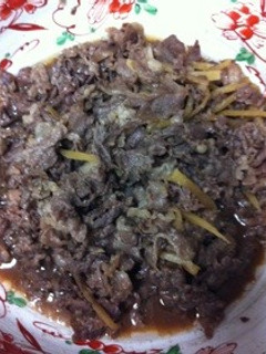 牛肉の生姜甘煮-レシピのメイン写真