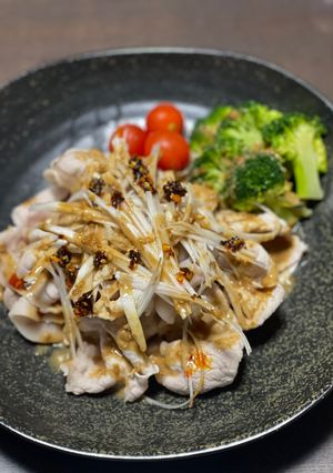 中華風温豚しゃぶしゃぶ♪-レシピのメイン写真