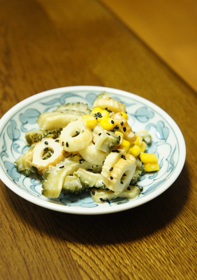 ゴーヤと竹輪のゴママヨ和え-レシピのメイン写真