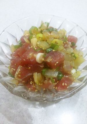 簡単！マグロの３色漬け風(#^.^#)-レシピのメイン写真