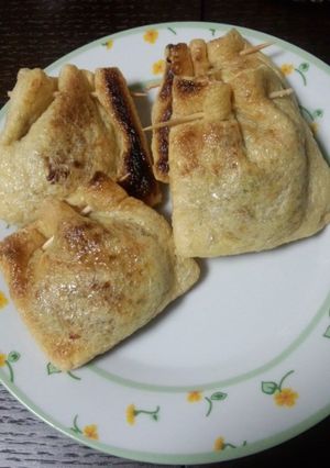 オーブントースターで簡単 納豆巾着-レシピのメイン写真