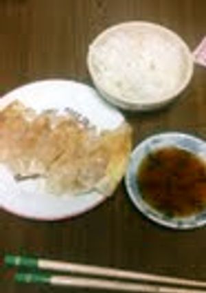 納豆withﾁｰｽﾞハムおつまみ餃子-レシピのメイン写真