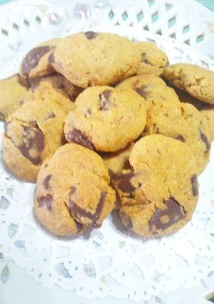 チョコたっぷり☆きなこソフトクッキー-レシピのメイン写真