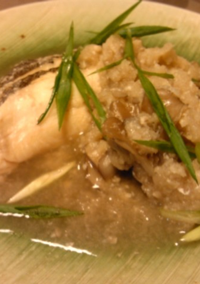 かなるンちの塩麹白身魚と舞茸のおろし煮-レシピのメイン写真