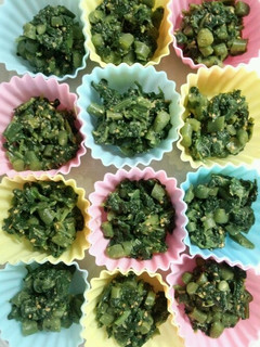 『離乳食後期〜☆インゲンのゴマ和え』-レシピのメイン写真