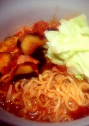 お肌プリプリ☆トマトラーメン-レシピのメイン写真