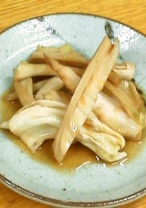 キャベツの芯-レシピのメイン写真
