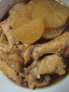 炊飯器で手羽と大根の煮物-レシピのメイン写真