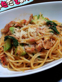 *アボカドとモッツァレラのトマトパスタ*-レシピのメイン写真