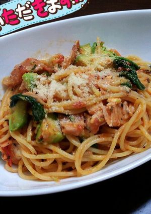 *アボカドとモッツァレラのトマトパスタ*-レシピのメイン写真
