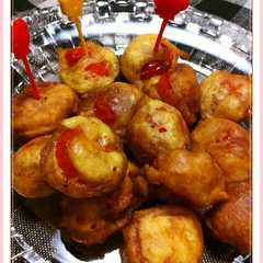 รูปของ ♥セミドライミニトマトのフリッター♥