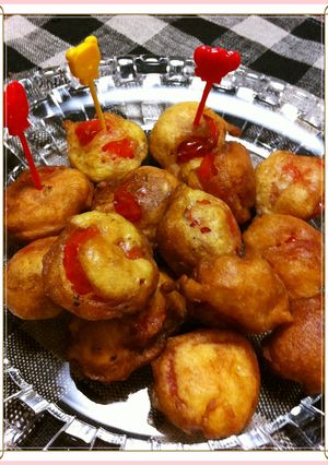 ♥セミドライミニトマトのフリッター♥-レシピのメイン写真