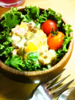 ネバねば!納豆たまごベジまよサラダ*。・-レシピのメイン写真