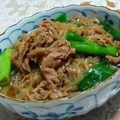 รูปของ お手軽！すき焼き風つゆだく牛肉のしぐれ煮