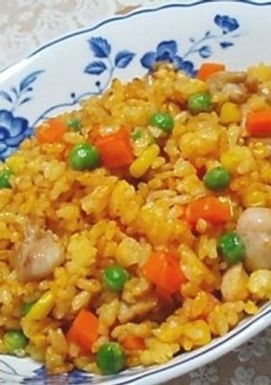簡単！美味しいぱらぱらチキンライス-レシピのメイン写真