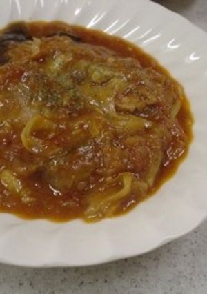 チキンとナスのトマトソース煮込み-レシピのメイン写真