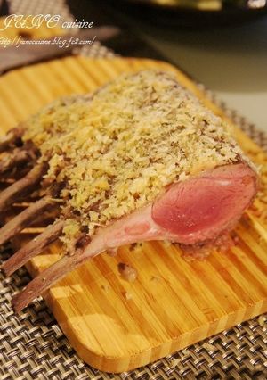 ☆骨付きラム肉の香草パン粉焼き☆-レシピのメイン写真