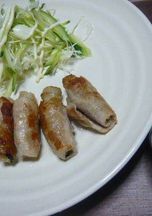 豚しそ巻き-レシピのメイン写真