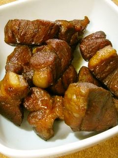 エスプレッソーダで豚の角煮を作った-レシピのメイン写真
