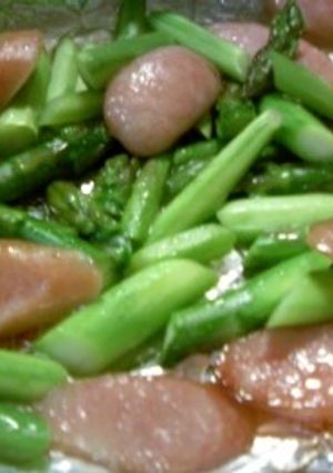 超簡単、アスパラのオーブントースター焼き-レシピのメイン写真