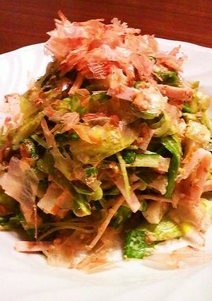レタスの具だくさんサラダ・かつおゴマ風味-レシピのメイン写真