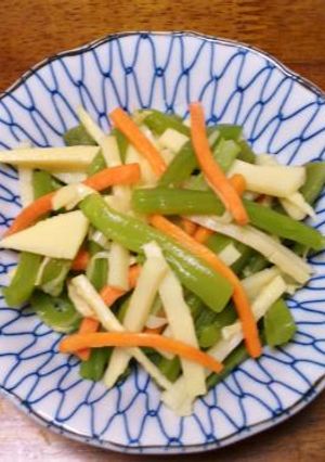 山くらげと竹の子の酢の物-レシピのメイン写真