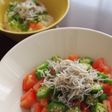 トマトとオクラのさっぱり丼