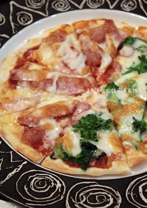 魚焼きグリルで焼くピザ。-レシピのメイン写真