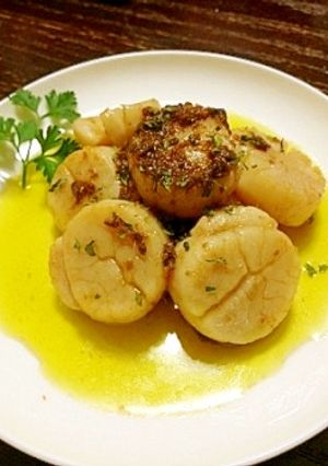 ホタテのアンチョビバター焼き-レシピのメイン写真