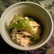簡単おつまみ 湯葉と香草の和え物