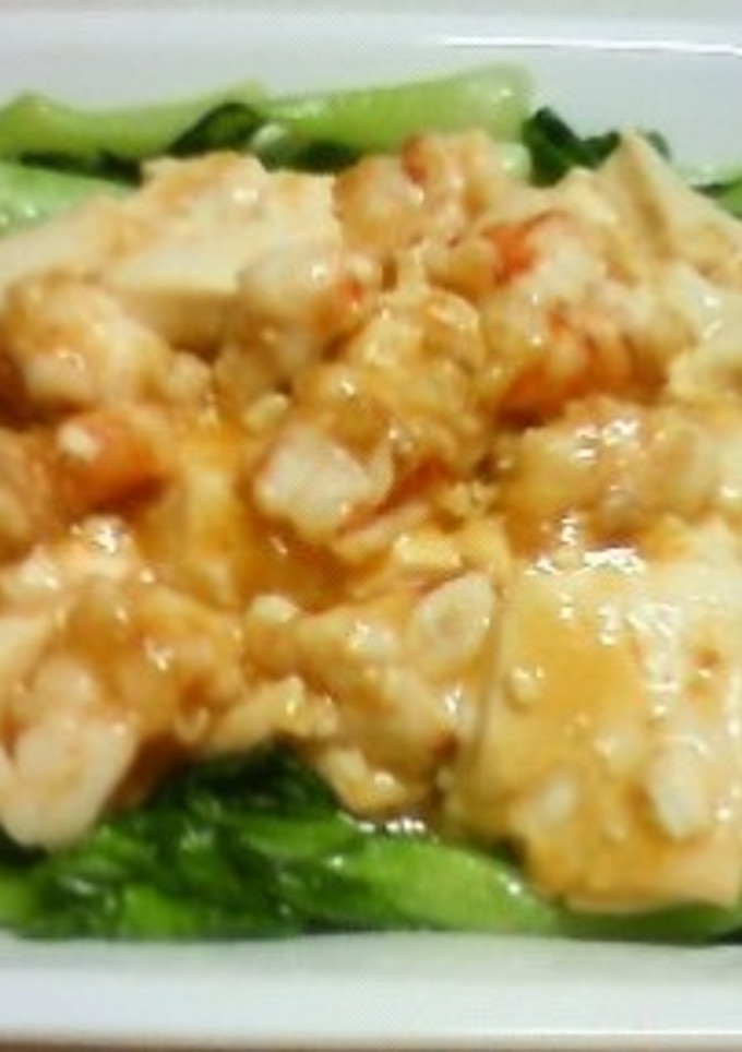 簡単！海老と豆腐の中華風炒め-レシピのメイン写真