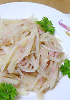 じゃがいもとツナの炒め物-レシピのメイン写真