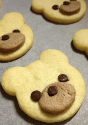 喜ぶ笑顔が見たいから☆くまちゃんクッキー-レシピのメイン写真