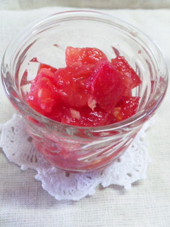 食欲UP↑↑☆トマトのナムル☆-レシピのメイン写真