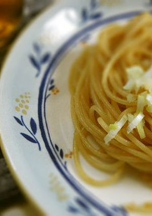 簡単！ネギを使った和風ペペロンチーノ-レシピのメイン写真