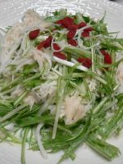 水菜と大根のサラダ-レシピのメイン写真