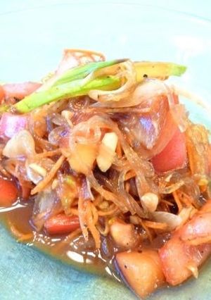 春雨とトマトのタイ風サラダ-レシピのメイン写真