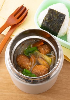 スープジャーで作るミートボール麻辣湯-レシピのメイン写真