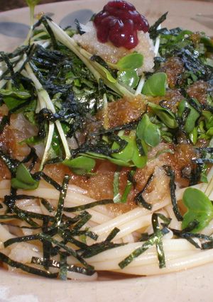 おろし大根と青紫蘇のさっぱりパスタ-レシピのメイン写真