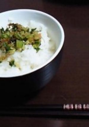 簡単で美味しい♪セロリのふりかけ-レシピのメイン写真