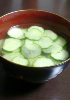 意外に美味しい キュウリのスープ-レシピのメイン写真