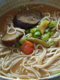 手軽に蕎麦屋さんのカレー蕎麦-レシピのメイン写真