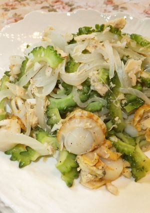 ゴーヤーとホタテのツナ炒め☆-レシピのメイン写真