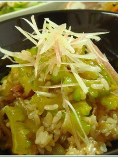 ゴーヤと豚肉の混ぜごはん-レシピのメイン写真